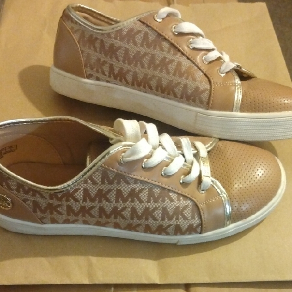 Michael Kors Tan Sneakers